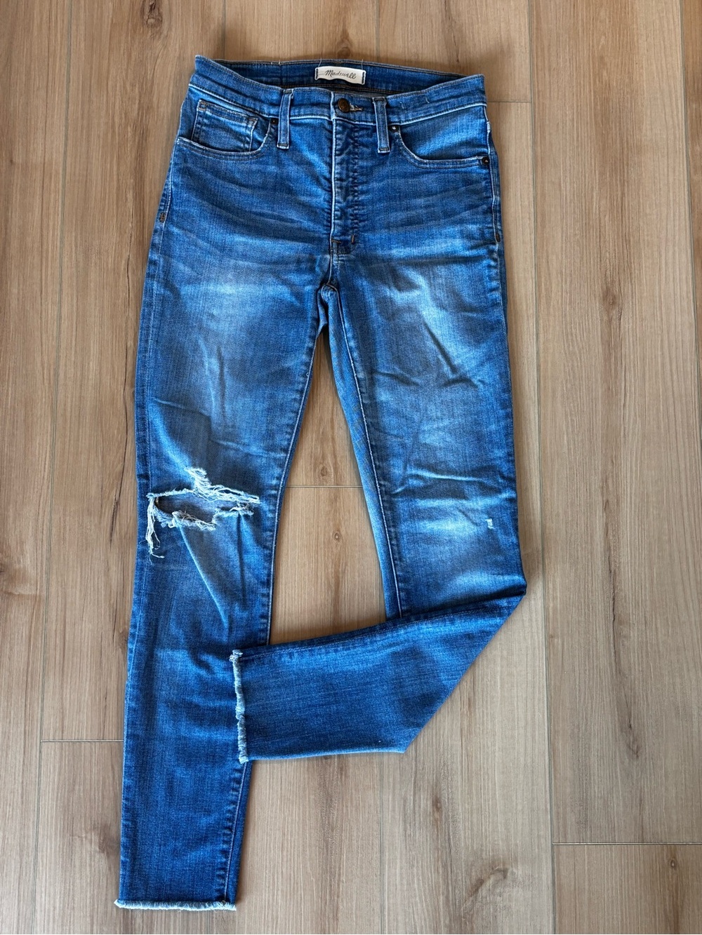 Madewell High Rise Skinny Jeans